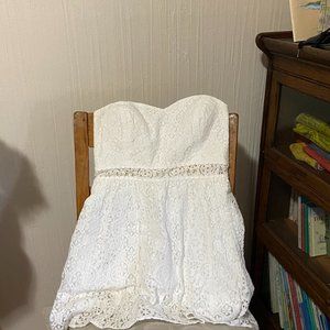 Lilly Pulitzer White Resort Brett Dress